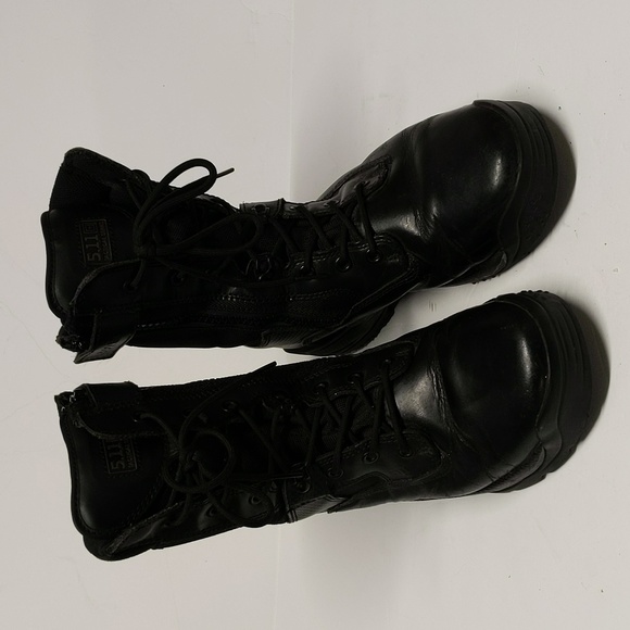 Tactical 5.11 Men's Black Boots - Picture 1 of 10